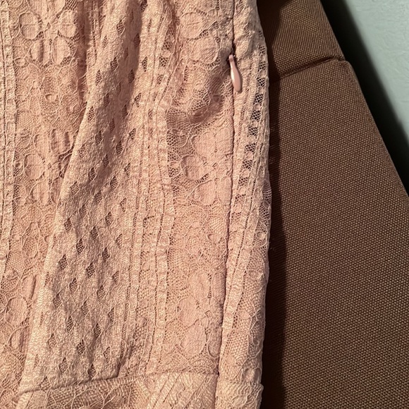 Pink Lace Dress Size Medium - Picture 10 of 10